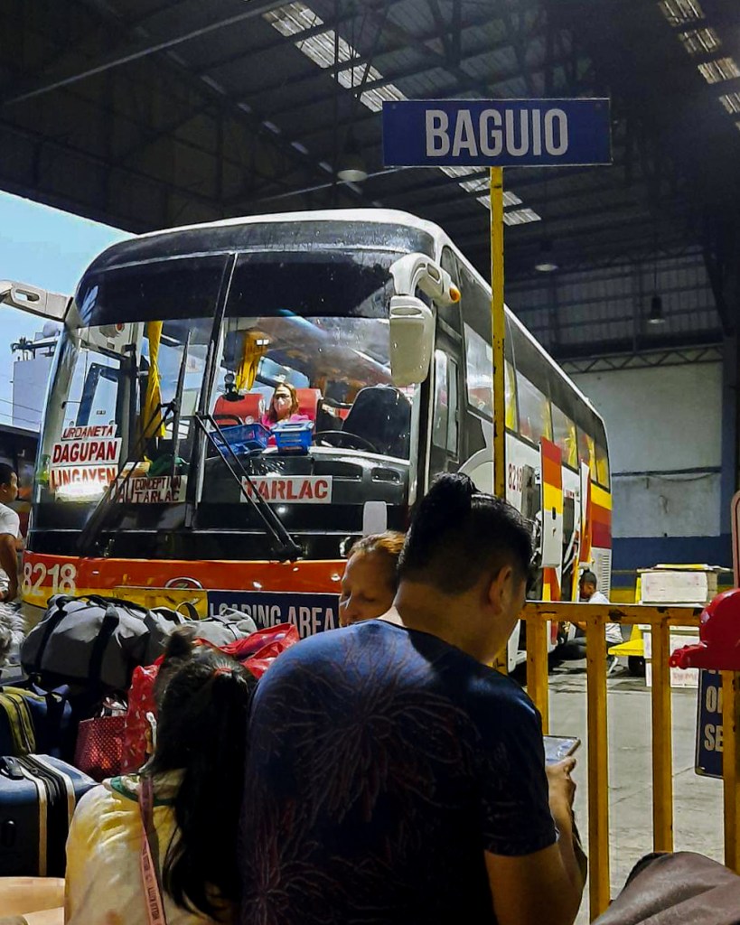 Victory Liner Cubao Baguio Waiting Area