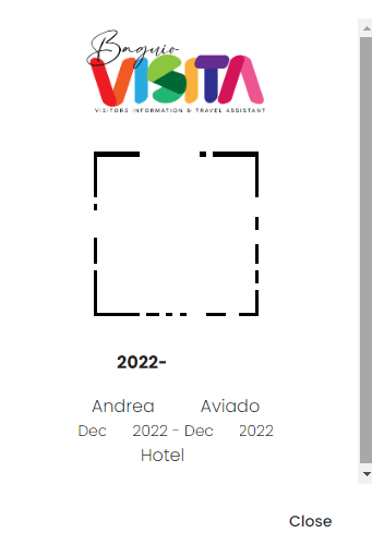 Baguio VISITA QTP Code