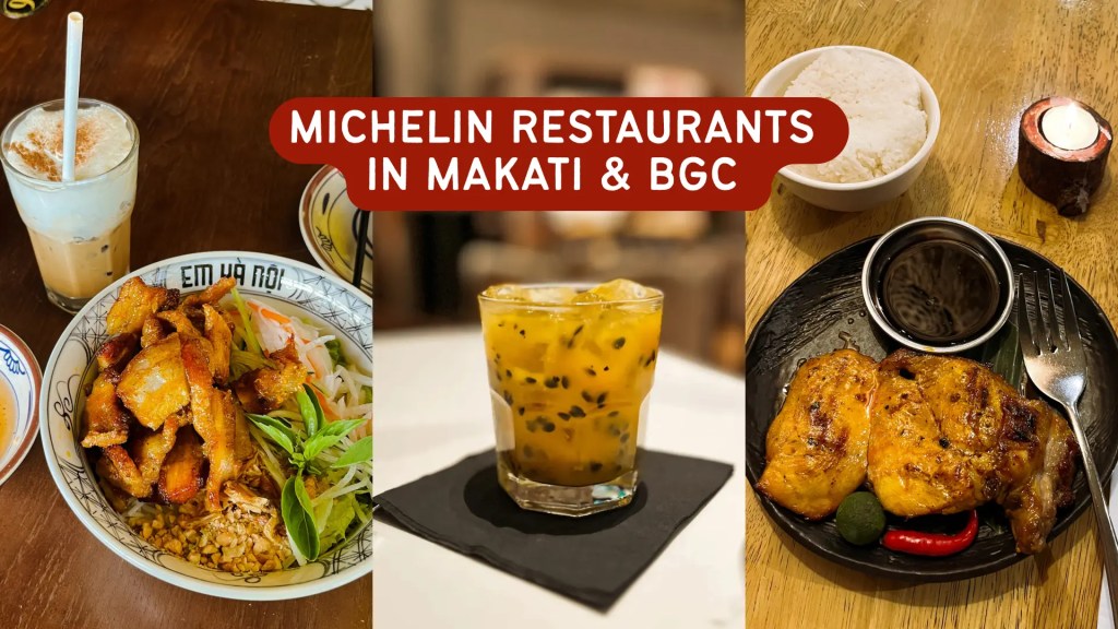 5 Michelin Restaurants in Makati & BGC for Every&nbsp;Budget